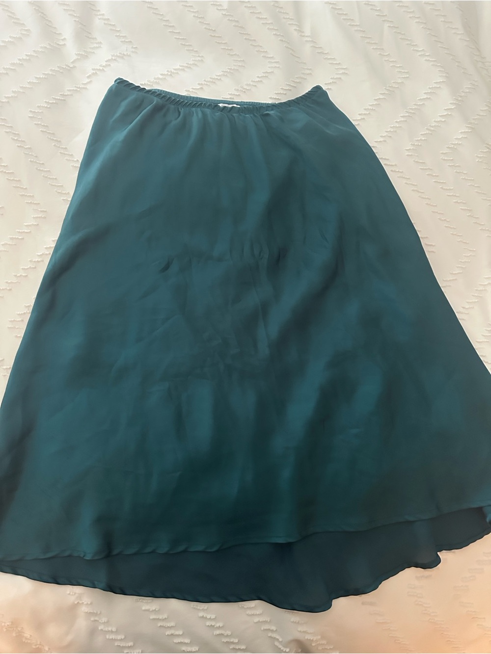 Sienna Sky Teal A-Line Flow Skirt